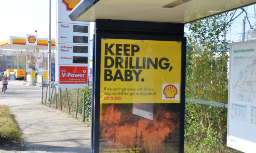 KUNDGEBUNG gegen den Shell-Konzern