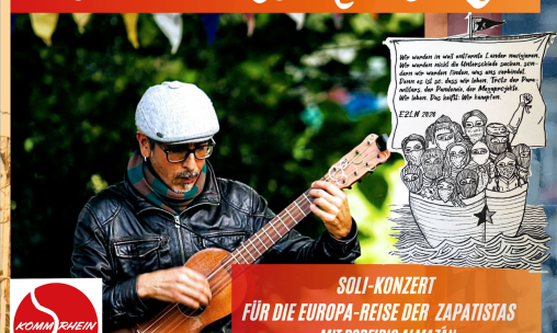Solicafe und Solikonzert für die Reise der Zapatistas